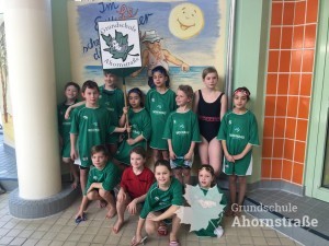 Kreismeisterschaften Schwimmen 2018 Gruppenbild